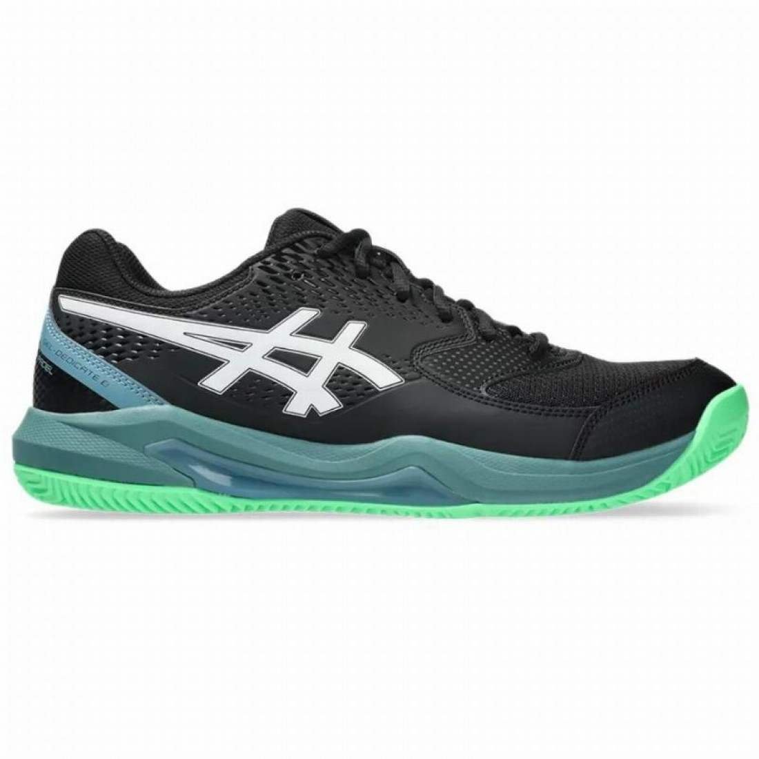 Asics Gel-Dedicate 8 Black Green Shoes