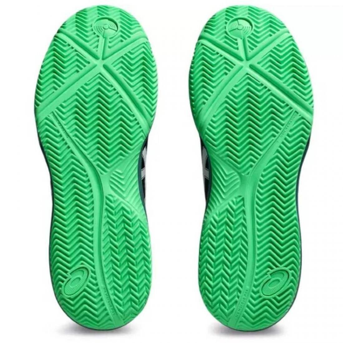 Asics Gel-Dedicate 8 Black Green Shoes - Image 3