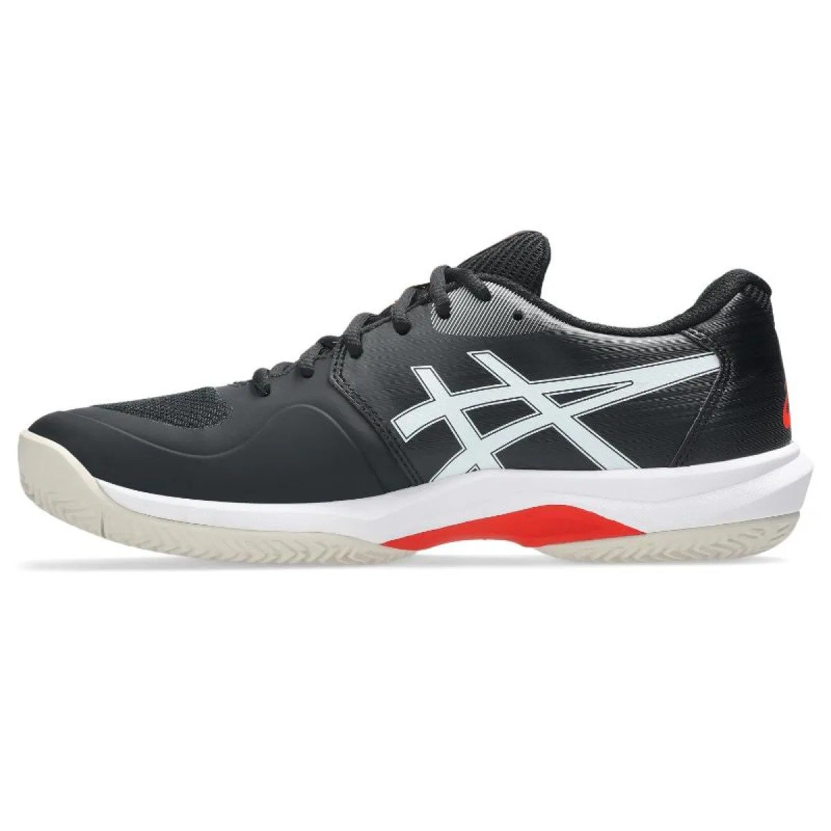 Asics Game FF Clay Black Red Shoes - Image 3