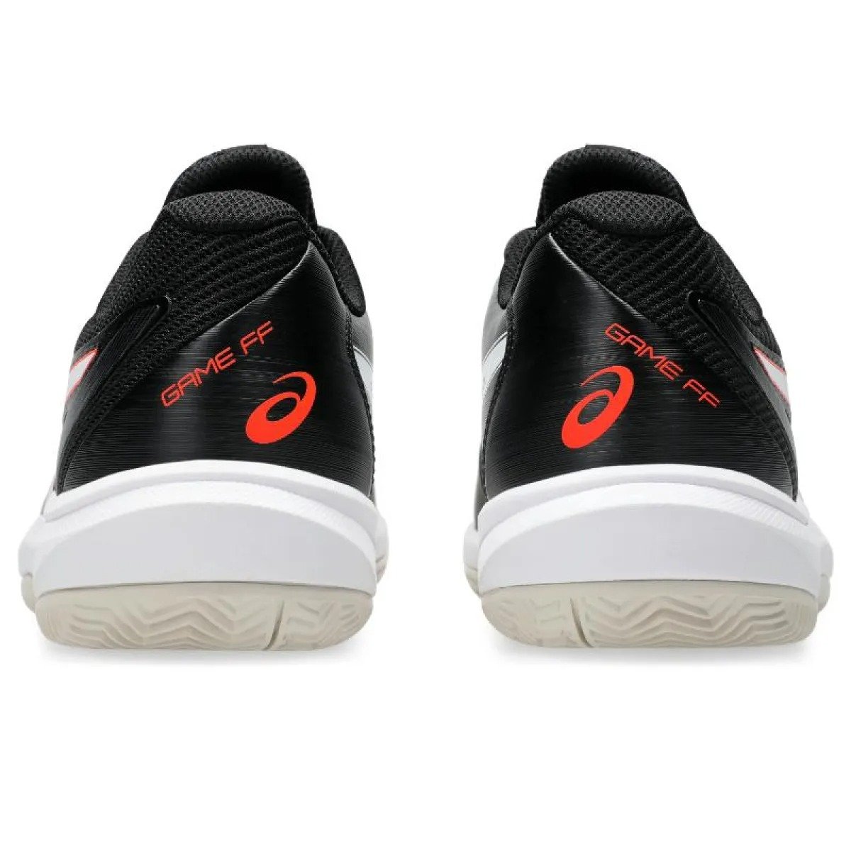 Asics Game FF Clay Black Red Shoes - Image 5