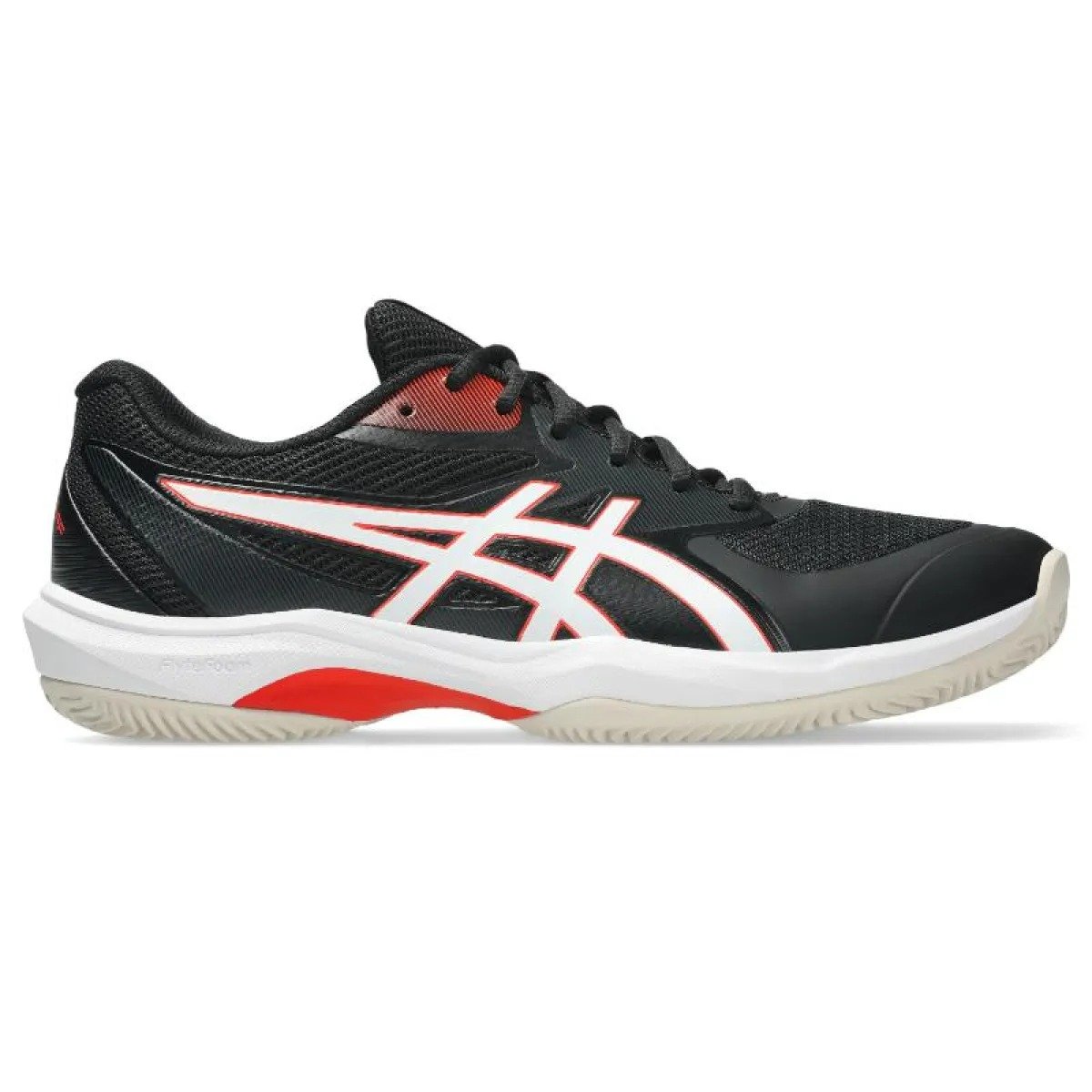 Asics Game FF Clay Black Red Shoes