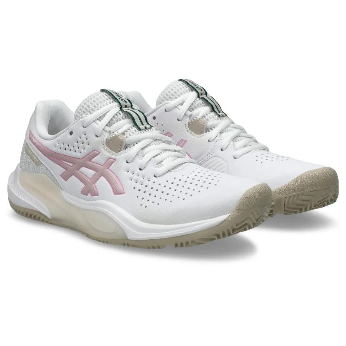 Asics Gel Challenger 15 Padel White Bubblegum Pink Women's Shoes - Image 4