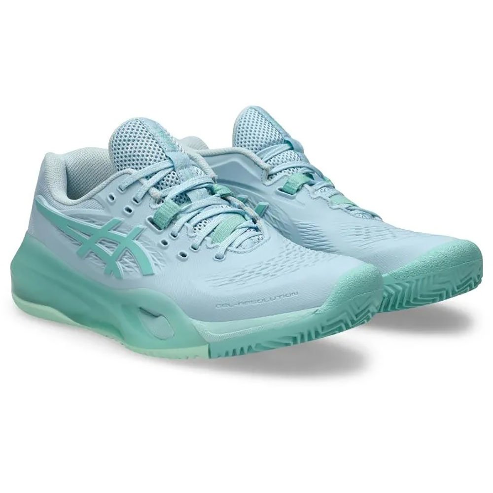 Asics Gel Resolution X Clay Blue Green Women's Shoes - Image 4