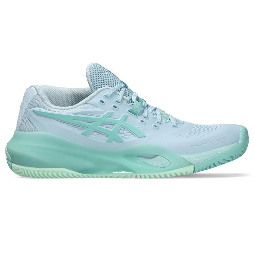 Asics Gel Resolution X Clay Blue Green Women's Shoes