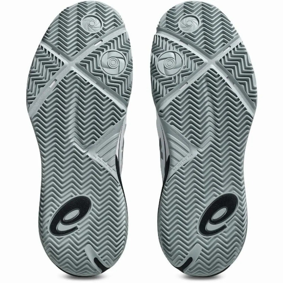 Asics Gel Resolution X Padel White Gray Shoes - Image 3