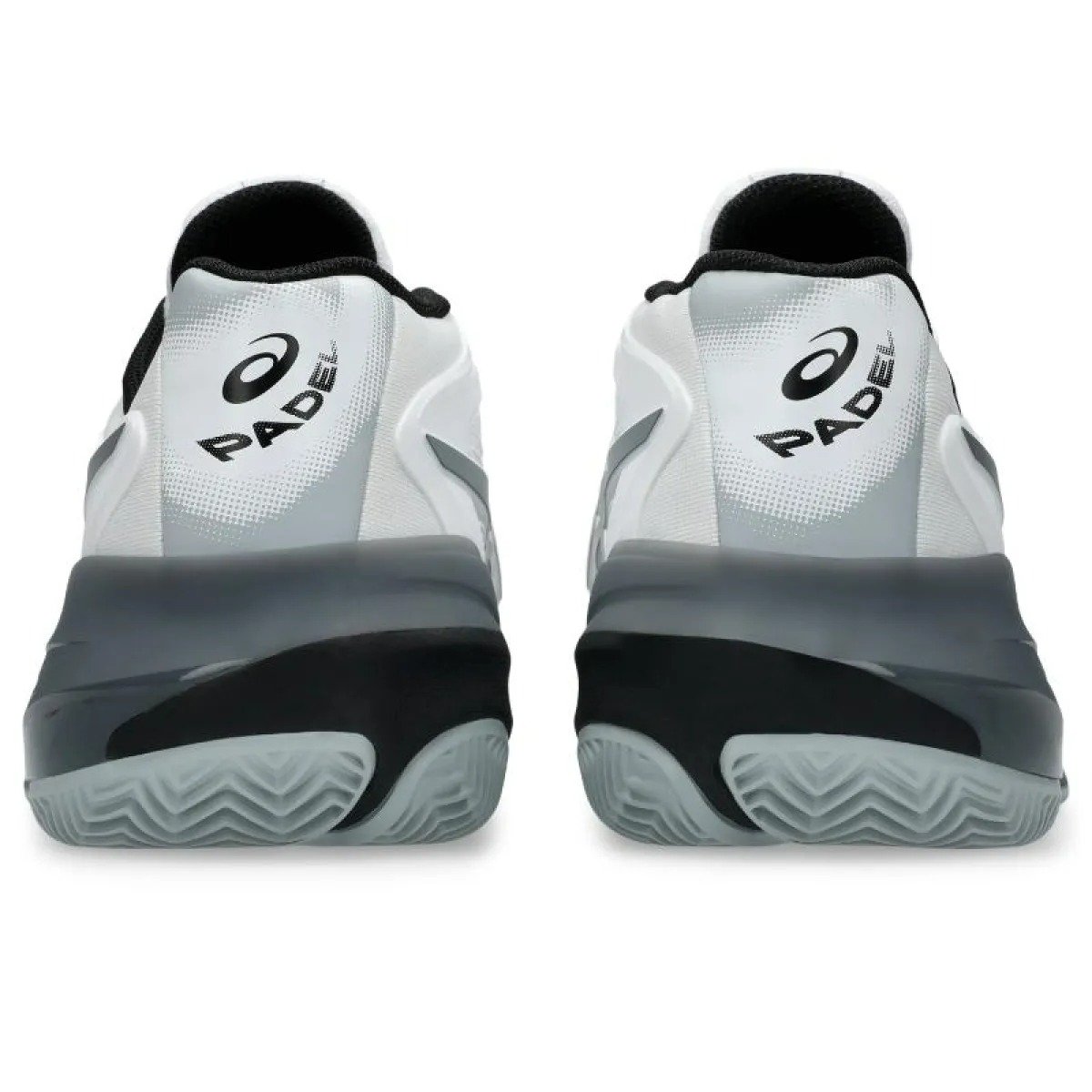 Asics Gel Resolution X Padel White Gray Shoes - Image 4
