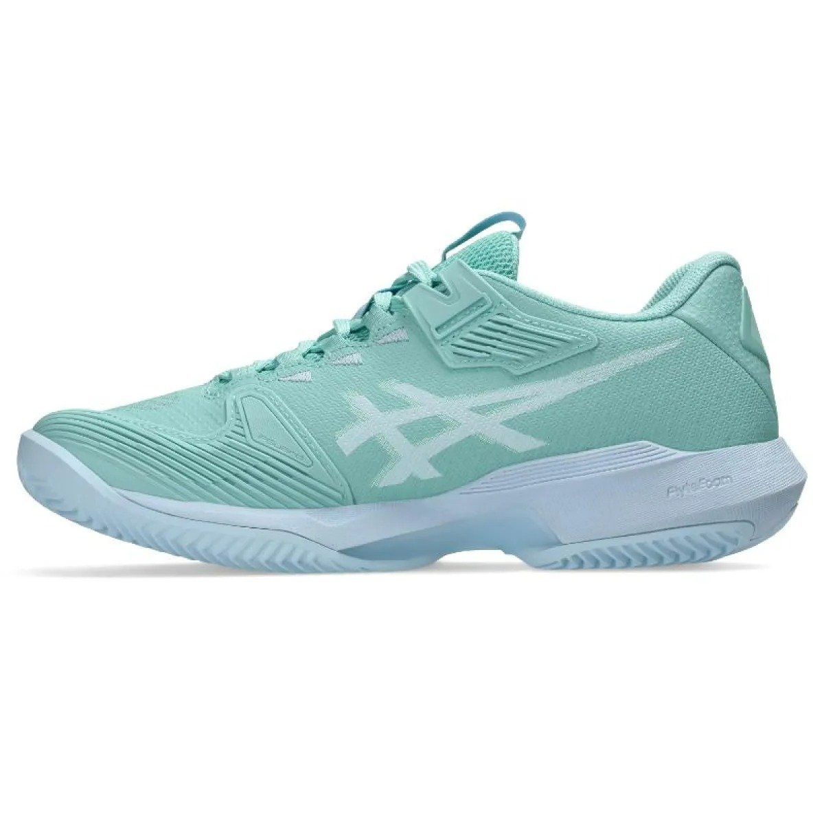 Asics Solution Speed FF 4 Clay Blue Green Womens Shoes - Image 4