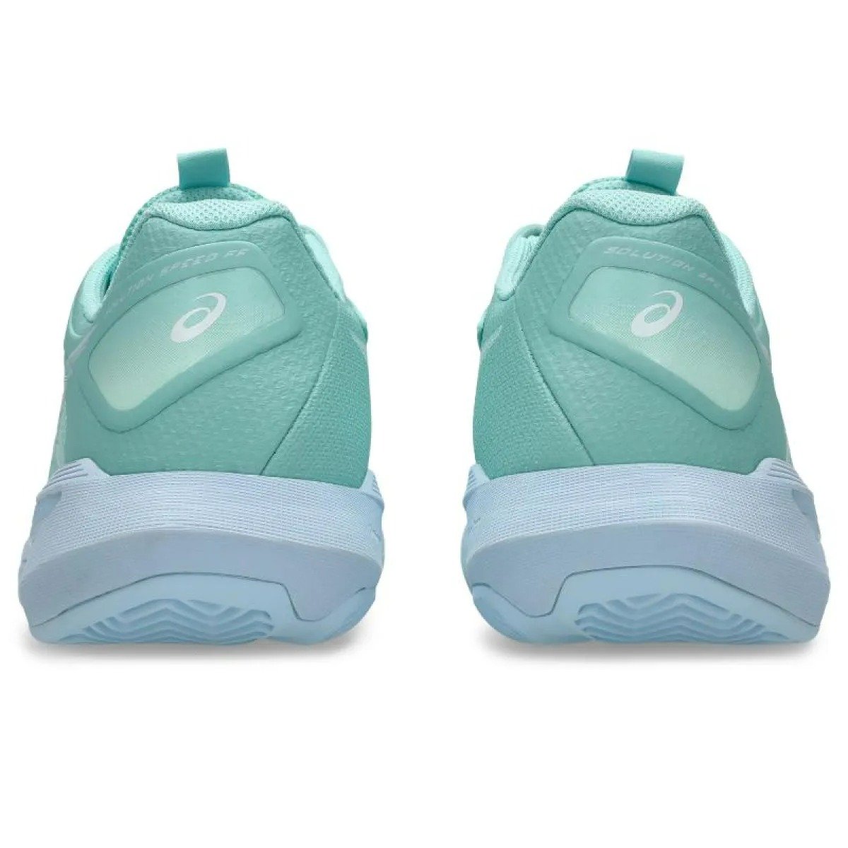 Asics Solution Speed FF 4 Clay Blue Green Womens Shoes - Image 2